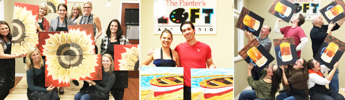 The Painter's Loft Art Studio • All Fired Up Ceramics