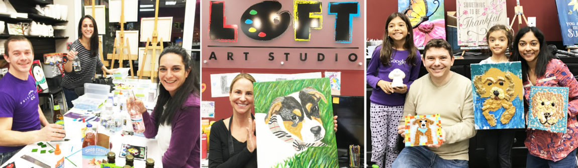 The Painter's Loft Art Studio • All Fired Up Ceramics