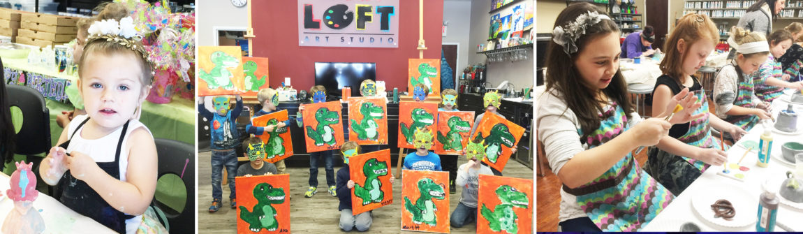 The Painter's Loft Art Studio • All Fired Up Ceramics
