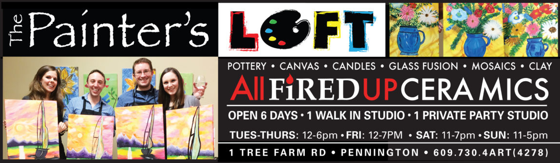 The Painter's Loft Art Studio • All Fired Up Ceramics