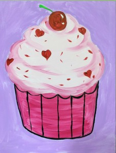 Pink Cupcake