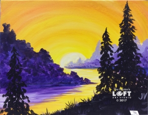 River Sunset