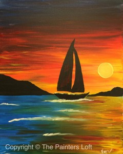 Sunset Boat