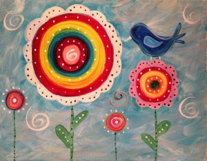 Swirly Flowers