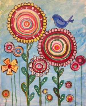 The Pin Wheel Flower