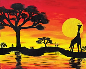 african sunset ii (2)