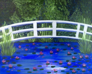 bridge over lilies (2)