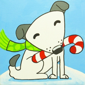 christmas pup