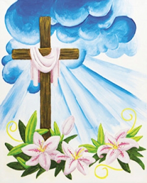easter cross