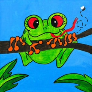 friendly frog