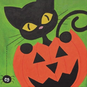 halloween cat