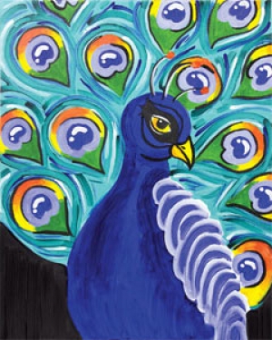 proud as a peacock