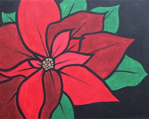 red poinsettia design variation 1 (1)