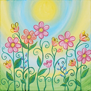 spring blooms