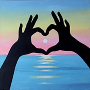 sunset love
