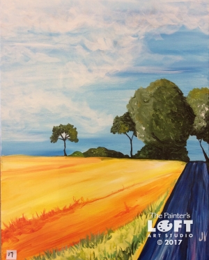 the country road