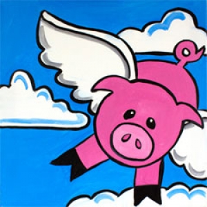 when pigs fly